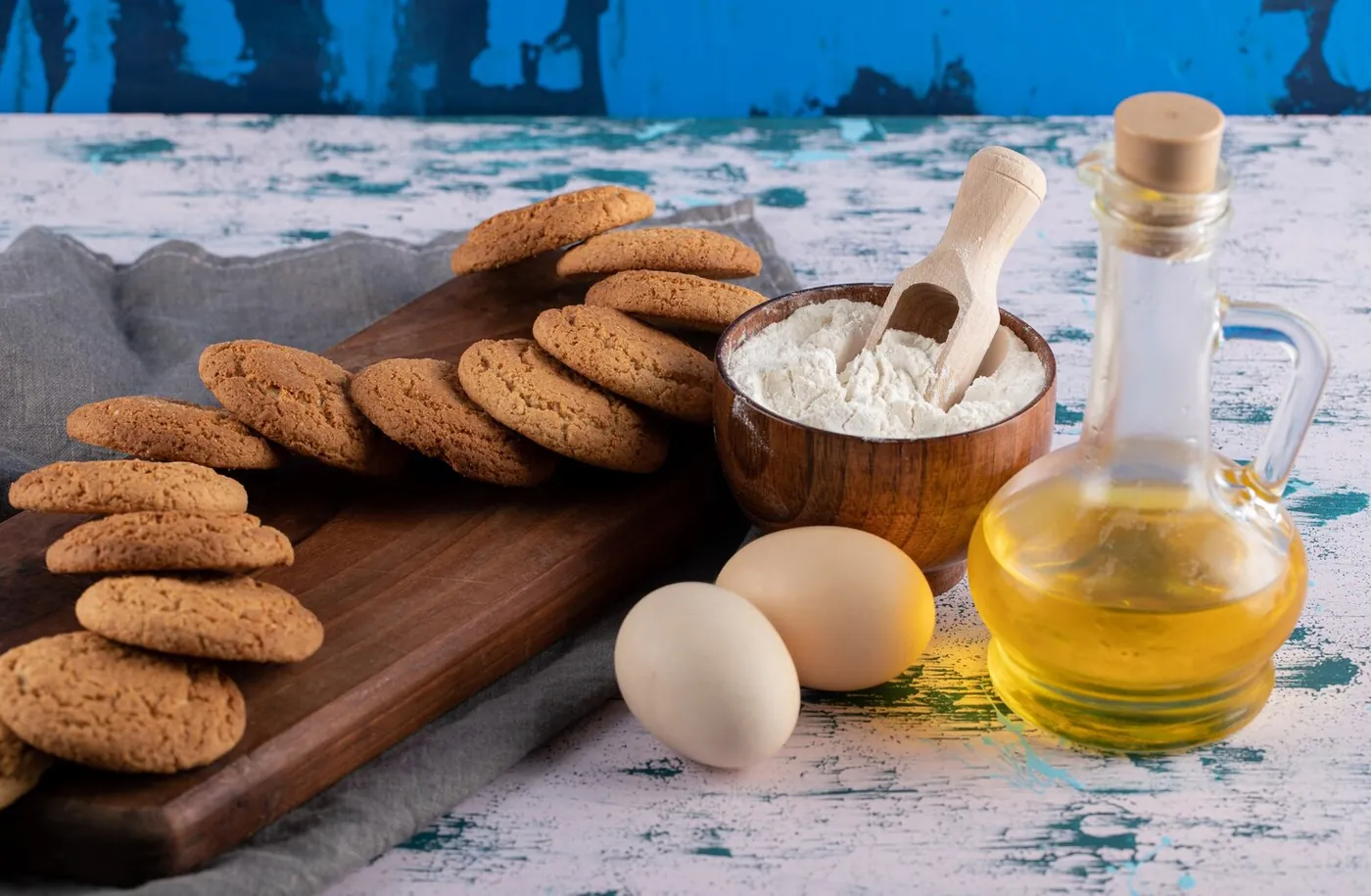 الأغذية والسكر والزيوت